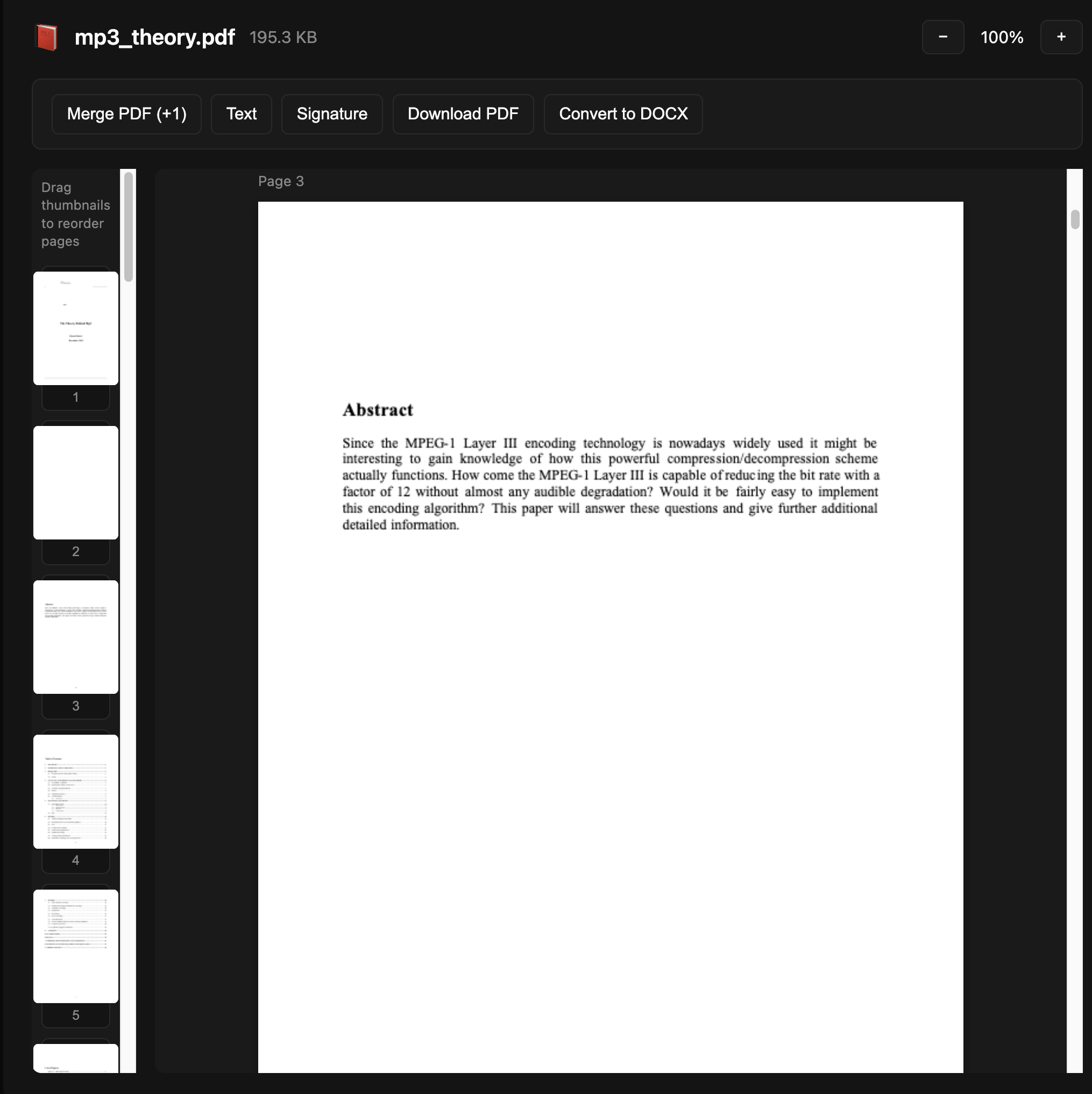 Omni Viewer PDF viewer on the web